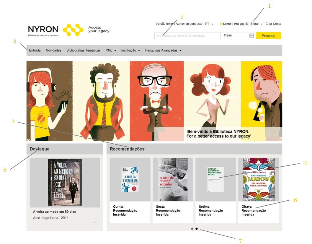 Home page