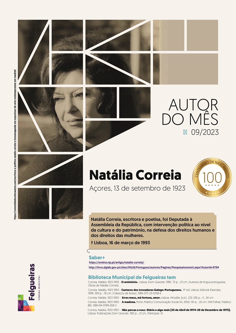 Autor do Mês - Natália Correia